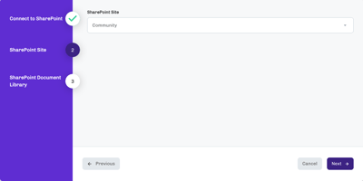 SharePoint Auth step 2 sharepoint site